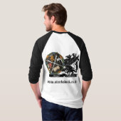 こうのとりのくちばし Tシャツ (裏面フル)