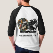 こうのとりのくちばし Tシャツ (裏面)