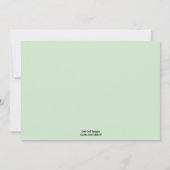 こうのとりのベビーシャワーの招待状-男の子か女の子 招待状 (裏面)