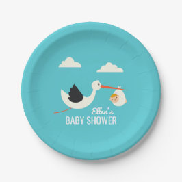 こうのとりの到着 ペーパープレート