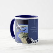 こうのとり[再発の変形のあこがれ] マグカップ (正面左)