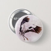 こうのとり 缶バッジ (正面&裏面)