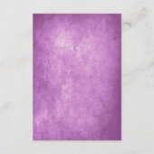 こうもりが付いているハロウィンの情報カード エンクロージャーカード (裏面)