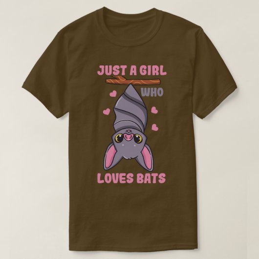 こうもりこうもり恋人 Tシャツ (デザイン正面)