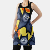 こうもりとカボチャ エプロン (インサイチュ)