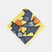 こうもりとカボチャ スタンダードランチョンナプキン (角)