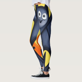 こうもりとカボチャ レギンス