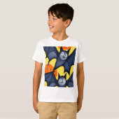 こうもりとカボチャ Tシャツ (正面フル)