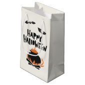 こうもりとカルドロンハッピーハローウィン抱き枕 スモールペーパーバッグ (裏面アングル)