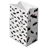 こうもりとサンタハット ミディアムペーパーバッグ (裏面アングル)