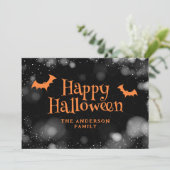 こうもりとスパイダーズハッピーハローウィンカード シーズンカード (スタンド正面)