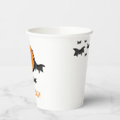 こうもりとムーンハロウィーン 紙コップ (左)