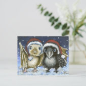 こうもりとレイベン ポストカード (スタンド正面)