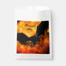 こうもりと収穫ムーン秋ブラックオレンジエレガント