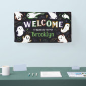 こうもりと幽霊スプオクタクタキュラブデイパーティーへようこそ 横断幕 (トレードショー)