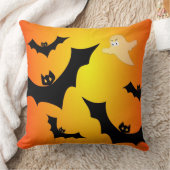 こうもりと幽霊 クッション (ブランケット)