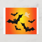 こうもりと幽霊 ポストカード (正面)