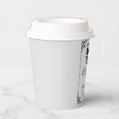 こうもりと弓ハロウィーンベイビーシャワーゴシック 紙コップ (右)