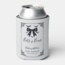 こうもりと弓ハロウィーンベイビーシャワーゴシック 缶クーラー