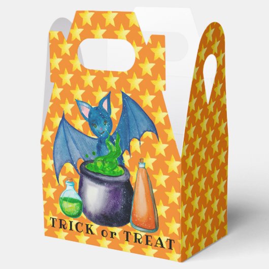 こうもりと泡立つ大釜の好意ボックス フェイバーボックス (オープン)