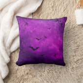 こうもりと渦巻き クッション (ブランケット)