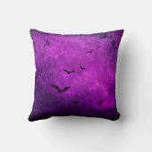 こうもりと渦巻き クッション (裏面)