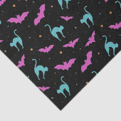 こうもりと猫ハロウィーンティッシュペーパー 薄葉紙 (詳細)