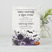 こうもりと花結婚の 招待状 (スタンド正面)