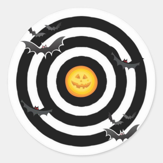 こうもりと雄牛の目 ラウンドシール (正面)