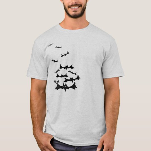こうもりのために気の変 Tシャツ (正面)