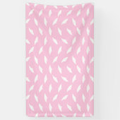 こうもりのシルエットの形の芸術パターンハロウィンのこうもり 横断幕 (縦)