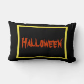 こうもりのシルエット ランバークッション (裏面)