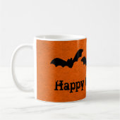 こうもりのトリオHalloween Mug,オレンジ コーヒーマグカップ (左)