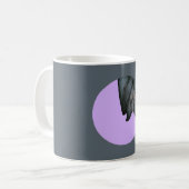 こうもりのマグ コーヒーマグカップ (正面左)
