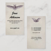 こうもりの名刺 名刺 (正面/裏面)