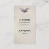 こうもりの名刺 名刺 (裏面)