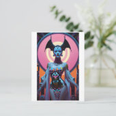 こうもりの女神は今あなたを楽しませるだろう ポストカード (スタンド正面)