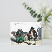 こうもりの服装 ポストカード (スタンド正面)