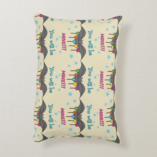 こうもりの渇望棒つきキャンデー – あなたは私のものになる アクセントクッション (裏面(縦))