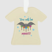 こうもりの渇望棒つきキャンデー – あなたは私のものになる オーナメント (正面)