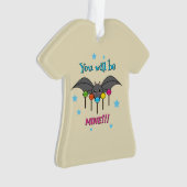 こうもりの渇望棒つきキャンデー – あなたは私のものになる オーナメント (正面)