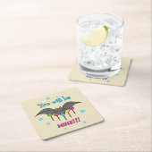 こうもりの渇望棒つきキャンデー – あなたは私のものになる スクエアペーパーコースター (インサイチュ)