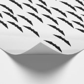 こうもりの群れ ラッピングペーパー (角)