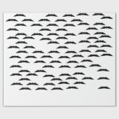 こうもりの群れ ラッピングペーパー (フラット)