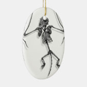 こうもりの骨組 セラミックオーナメント (右)
