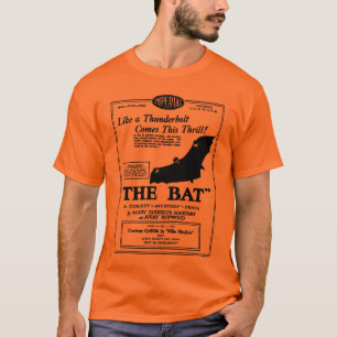 こうもりの1926年のミステリー喜劇の無声映画 Tシャツ