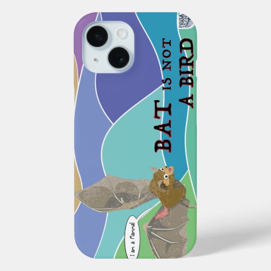 こうもりは鳥ではない Case-Mate iPhoneケース (裏面)