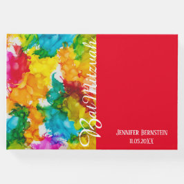 こうもりまたはバー(ユダヤ教の)バル・ミツバーパーティーゲストブック ゲストブック