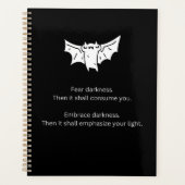 こうもりを壊す プランナー手帳 (正面)