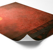 こうもりアットサンセット ポスター (角)